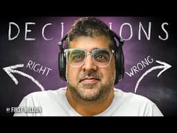 How I Avoid $1M Business Mistakes With This Decision Framework (#477)