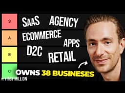 Ranking The Best And Worst Businesses To Start w/ Billionaire Investor Andrew Wilkinson (#386)